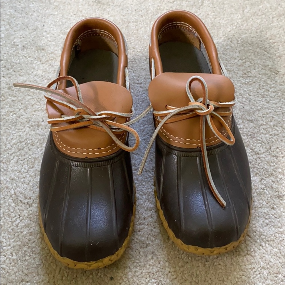 LL Bean men’s rubber Moccasins